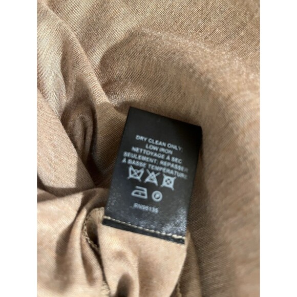 Lafayette 148 womens Scoop Neck Knit Tunic Top size XXL Tan Dolman Sleeve $498 - Picture 5 of 11